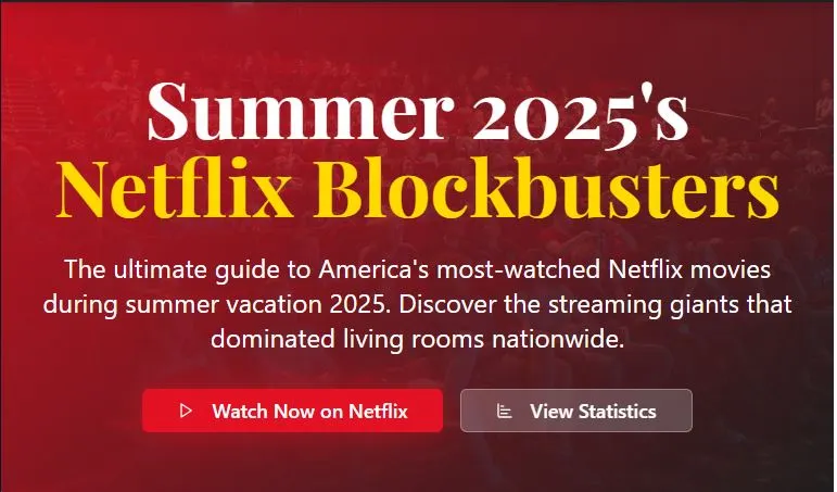 Isn't the top 3 Netflix summer 2025 movies Americans binged are exciting? 4 Netflix summer 2025 most watched movies